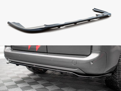 Maxton Design Rear Splitter (Vertical Bars) Peugeot Partner Long Mk3