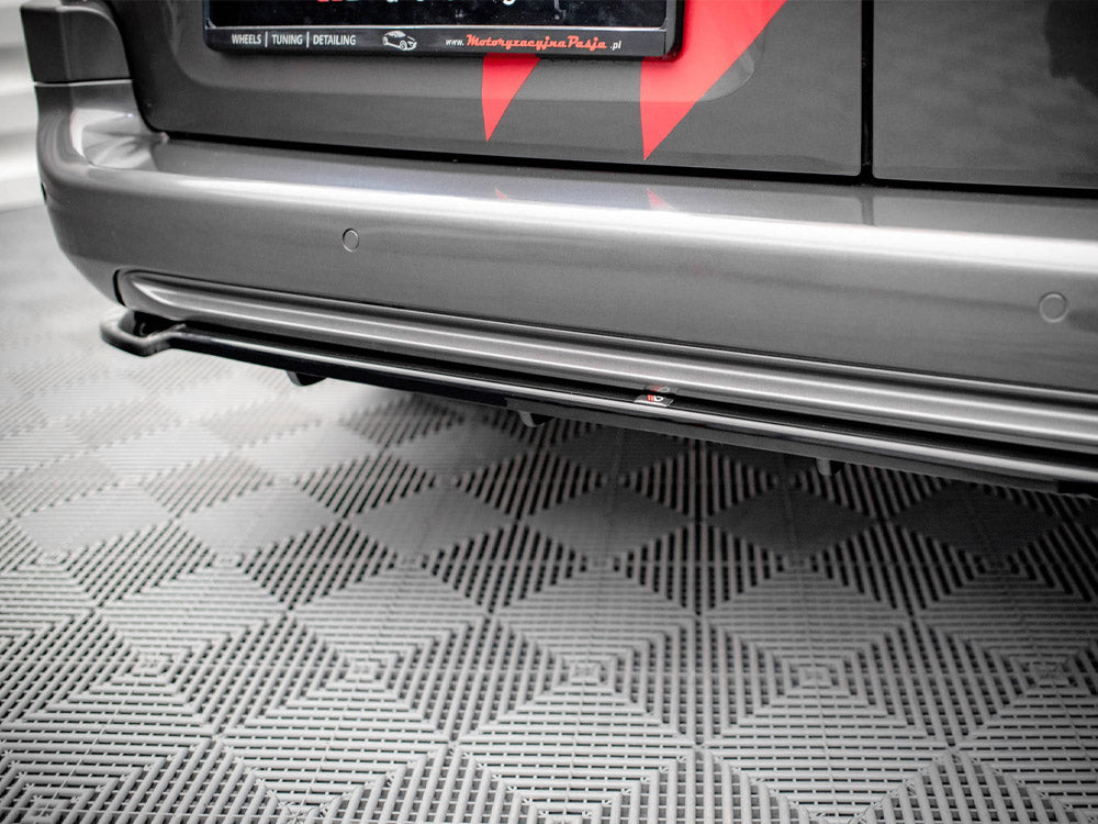 Maxton Design Rear Splitter (Vertical Bars) Peugeot Partner Long Mk3
