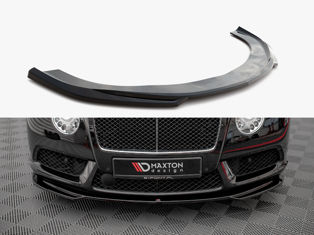 Maxton Design Front Splitter V.2 Bentley Continental GT V8 S Mk2 (2014-2016)