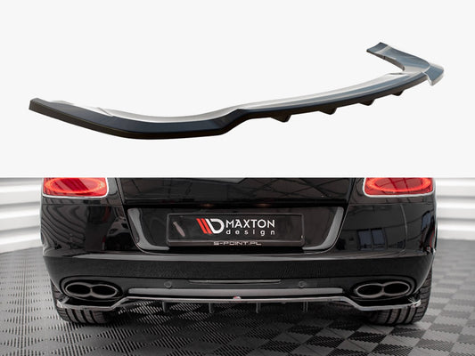 Maxton Design Central Rear Splitter (Vertical Bars) Bentley Continental GT V8 S Mk2