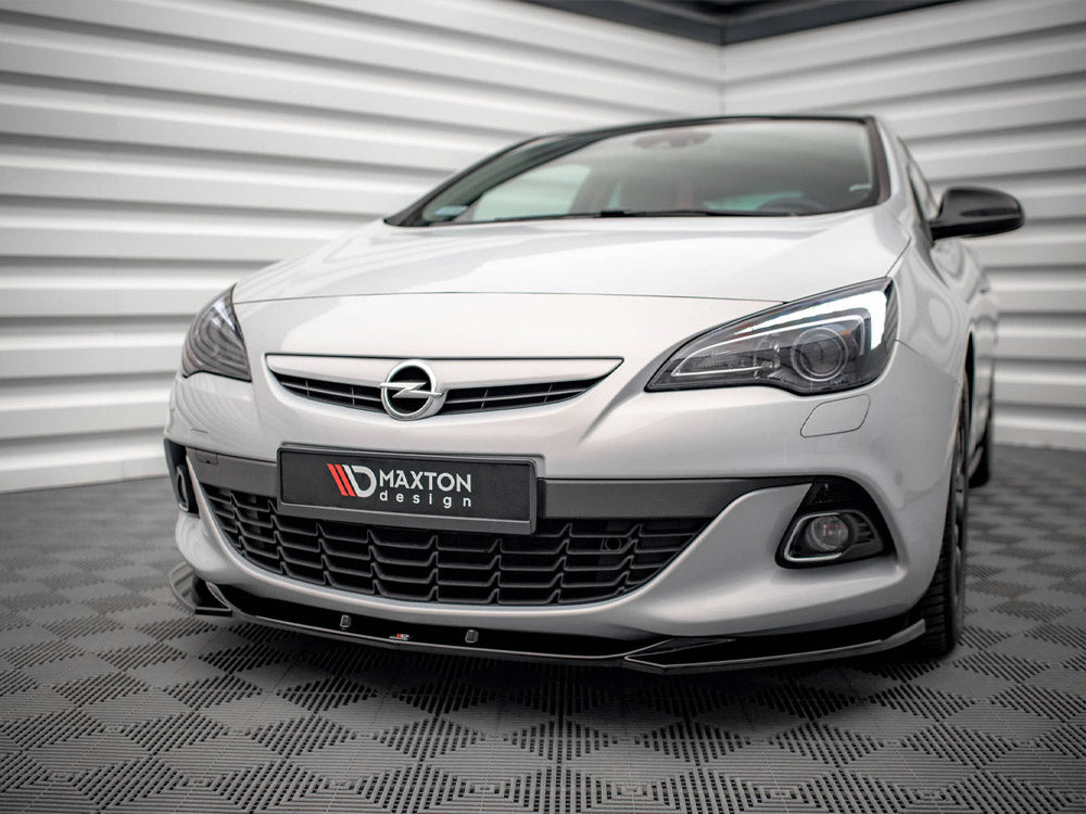 Maxton Design Front Splitter V.1 Opel Astra GTC Opc-line J (2011-2018)