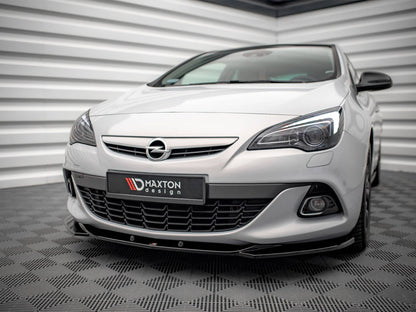 Maxton Design Front Splitter V.1 Opel Astra GTC Opc-line J (2011-2018)