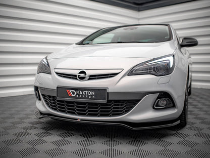 Maxton Design Front Splitter V.2 Opel Astra GTC Opc-line J (2011-2018)