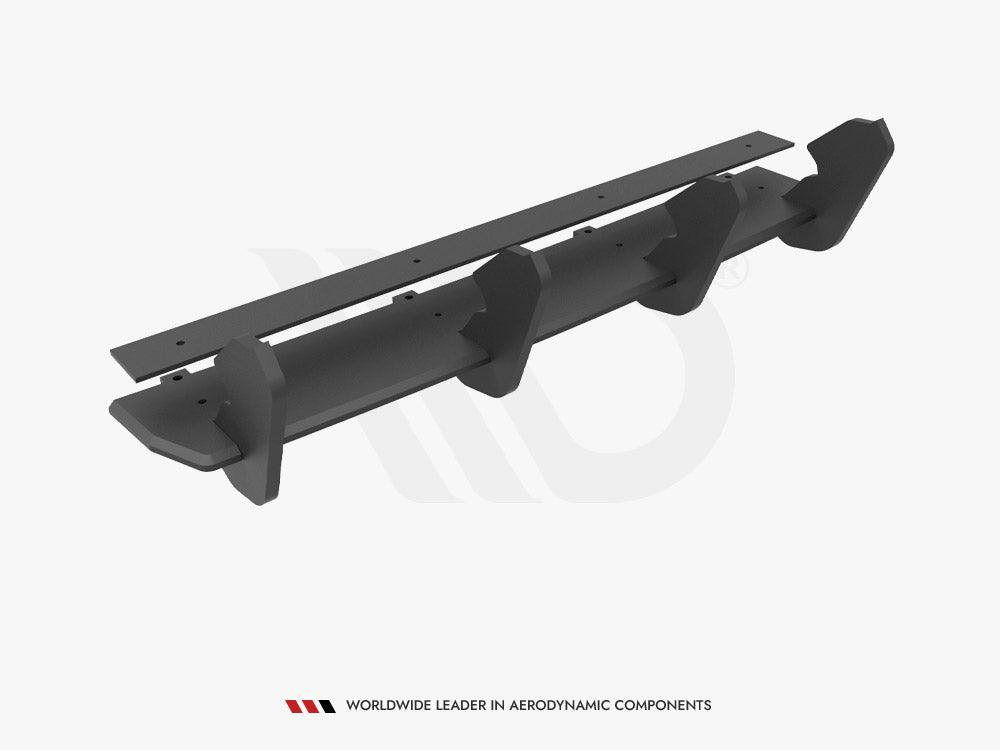 Maxton Design Street PRO Rear Diffuser Volkswagen Golf R Mk7 Facelift