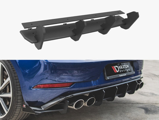 Maxton Design Street PRO Rear Diffuser Volkswagen Golf R Mk7 Facelift