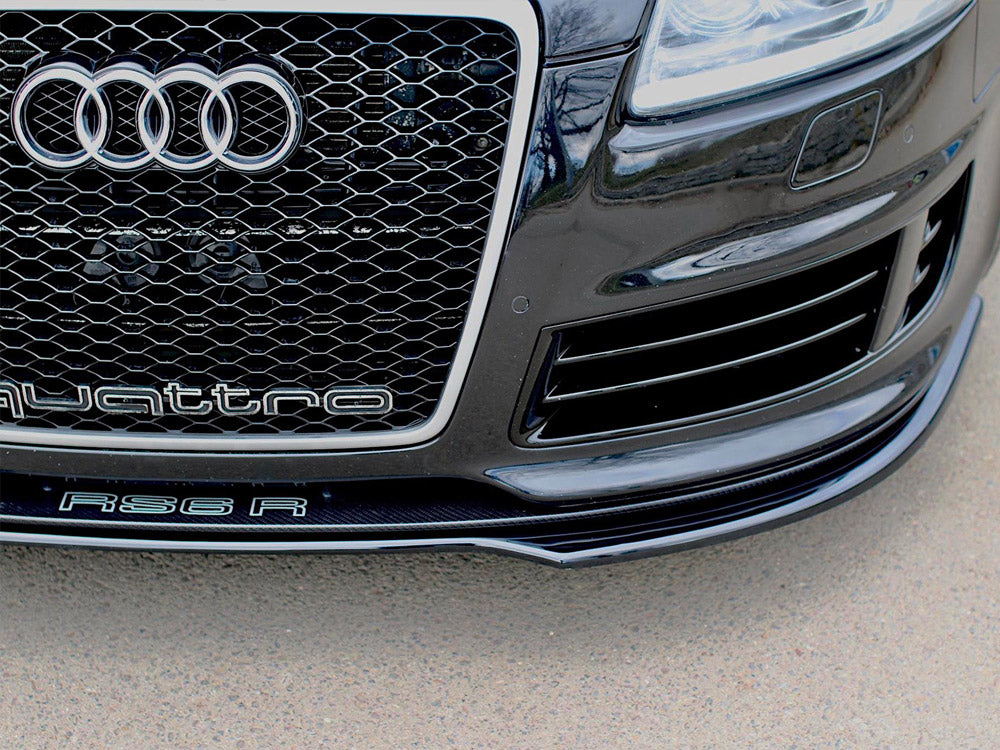 Maxton Design Front Splitter Audi RS6 C6 (2008-2010)