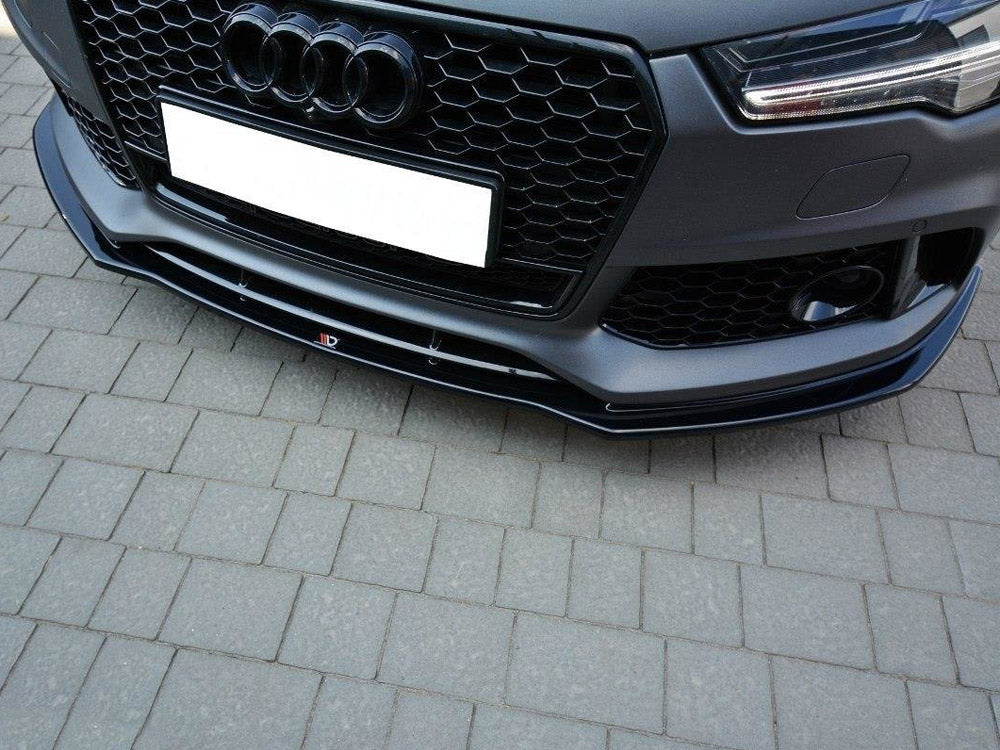 Maxton Design Front Splitter V.1 Audi RS7 C7