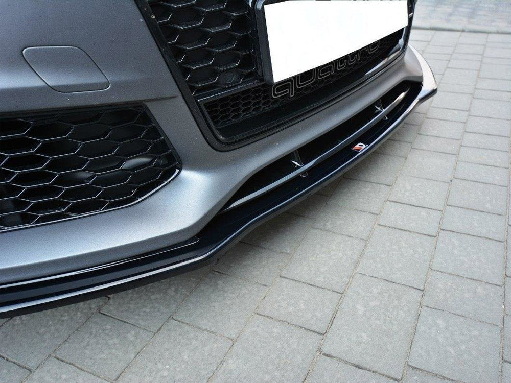 Maxton Design Front Splitter V.1 Audi RS7 C7