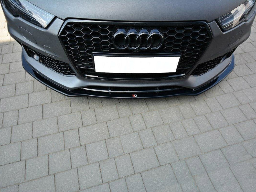 Maxton Design Front Splitter V.1 Audi RS7 C7