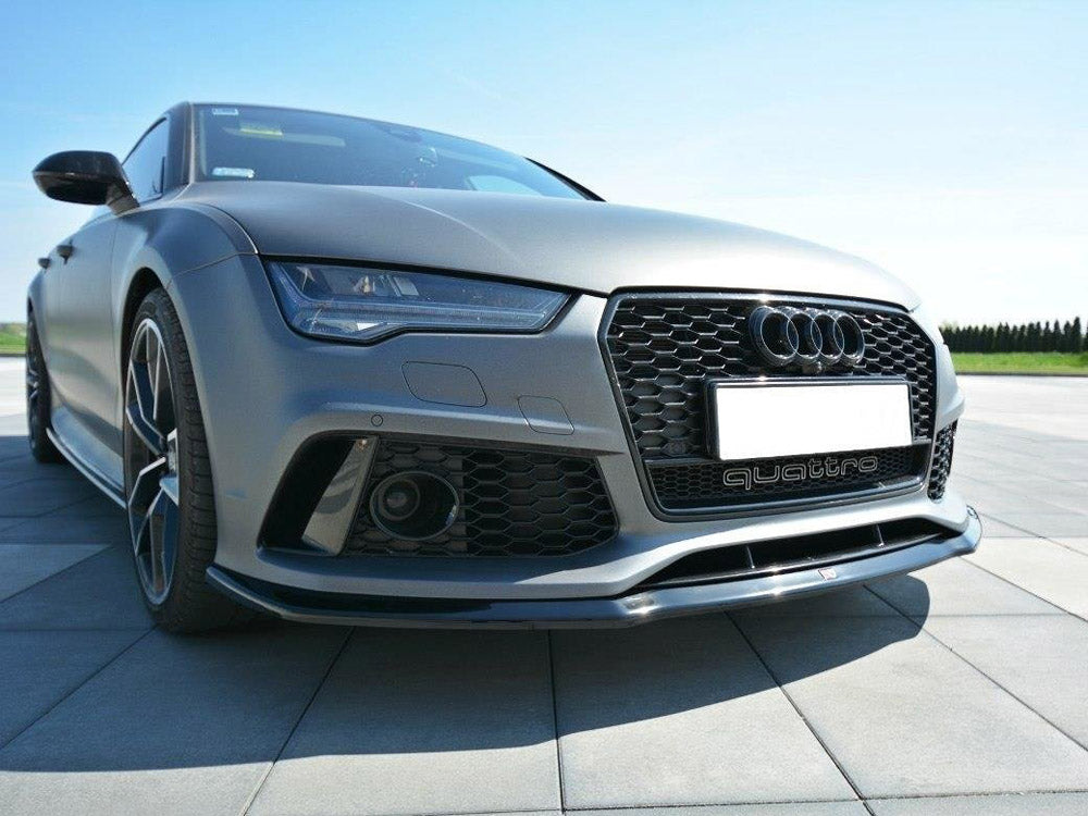 Maxton Design Front Splitter V.2 Audi RS7 C7