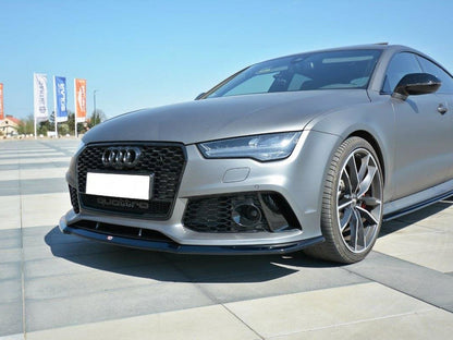 Maxton Design Front Splitter V.2 Audi RS7 C7