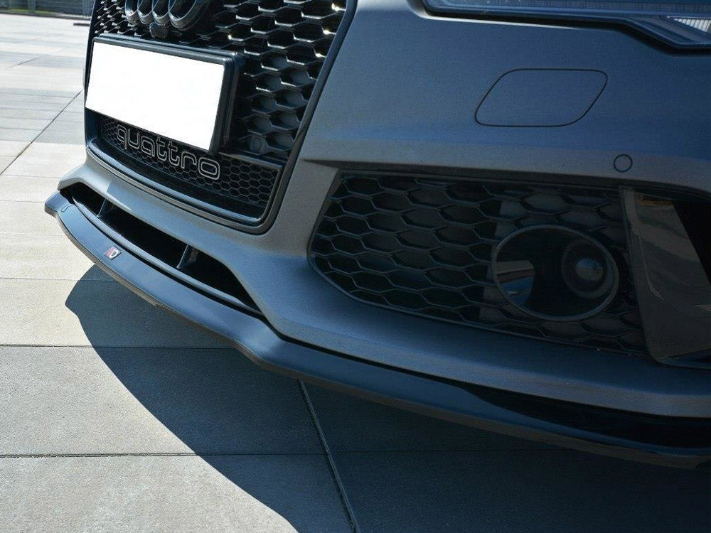 Maxton Design Front Splitter V.2 Audi RS7 C7