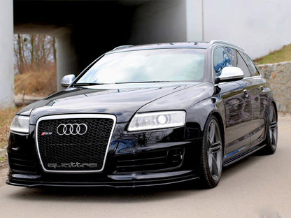 Maxton Design Side Skirts Diffusers Audi RS6 C6 - Carbon Look