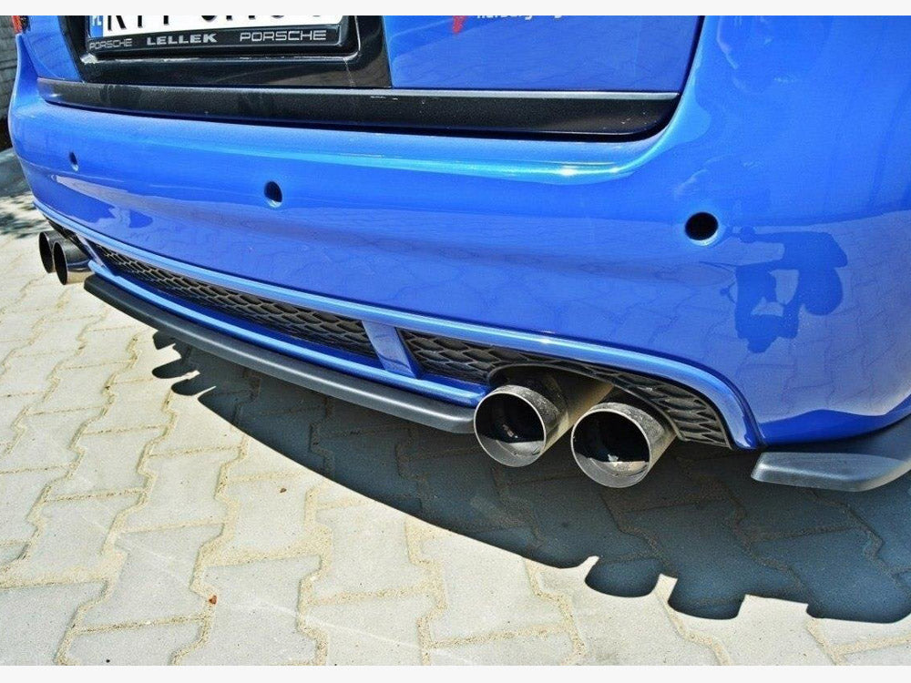 Maxton Design Central Rear Splitter Audi RS6 C5 Avant - Textured