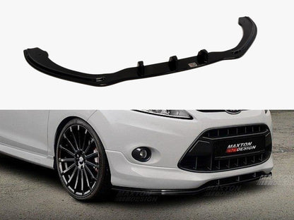 Maxton Design Front Splitter For Ford Fiesta MK7 (For St-line / Zetec S)