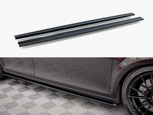 Maxton Design Side Skirts Diffusers Seat Leon MK2 Cupra / FR