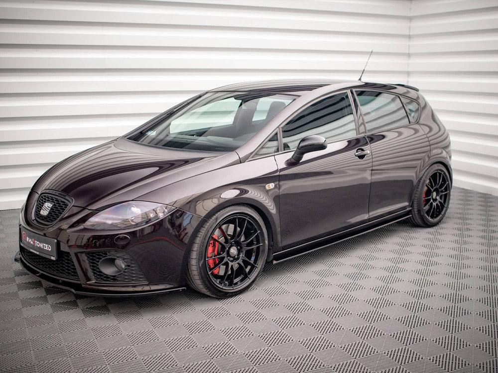 Maxton Design Side Skirts Diffusers Seat Leon MK2 Cupra / FR