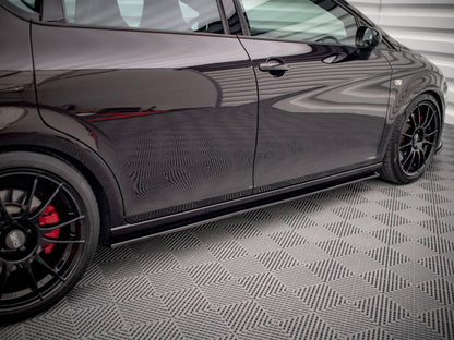 Maxton Design Side Skirts Diffusers Seat Leon MK2 Cupra / FR