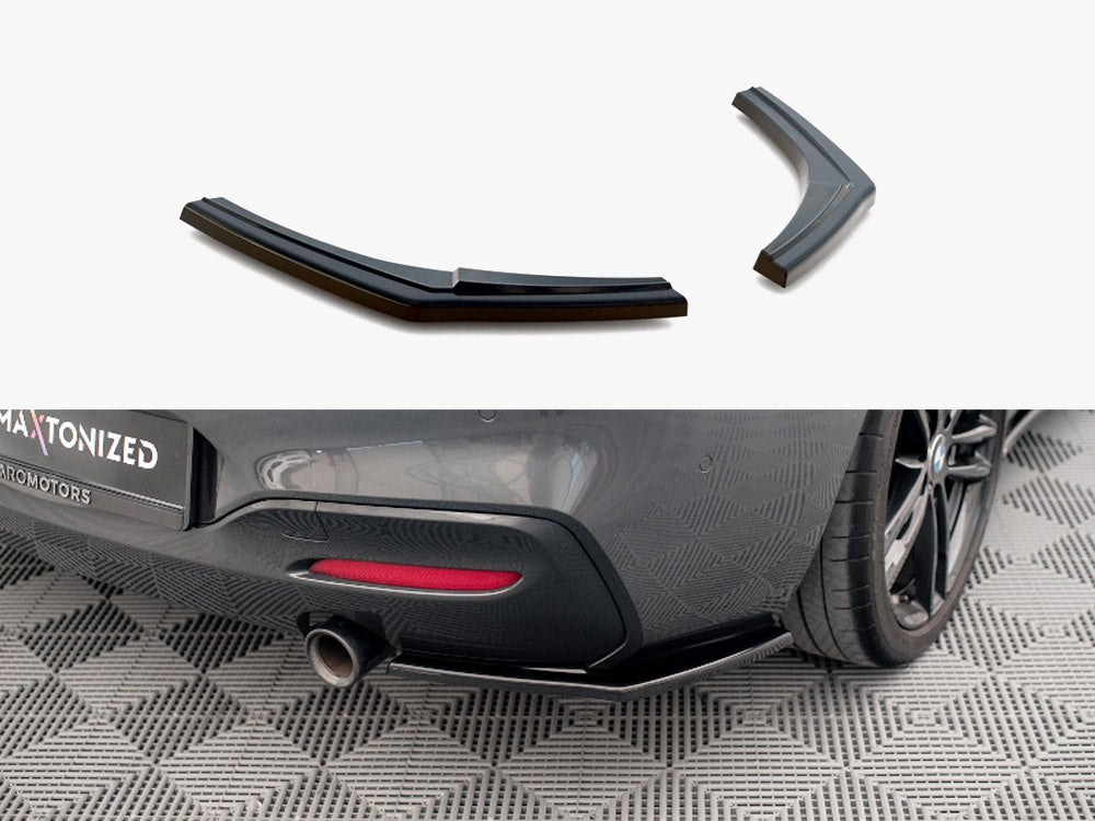 Maxton Design Rear Side Splitters V.1 BMW 1 F20 / F21 Facelift