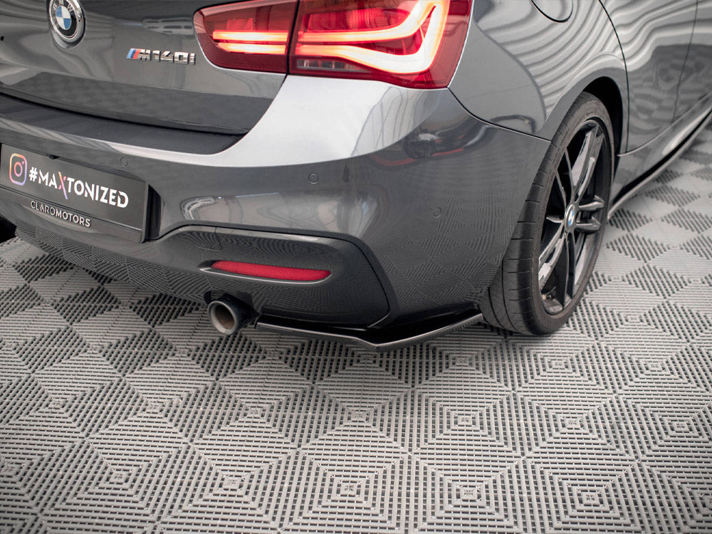 Maxton Design Rear Side Splitters V.2 BMW 1 F20 / F21 Facelift
