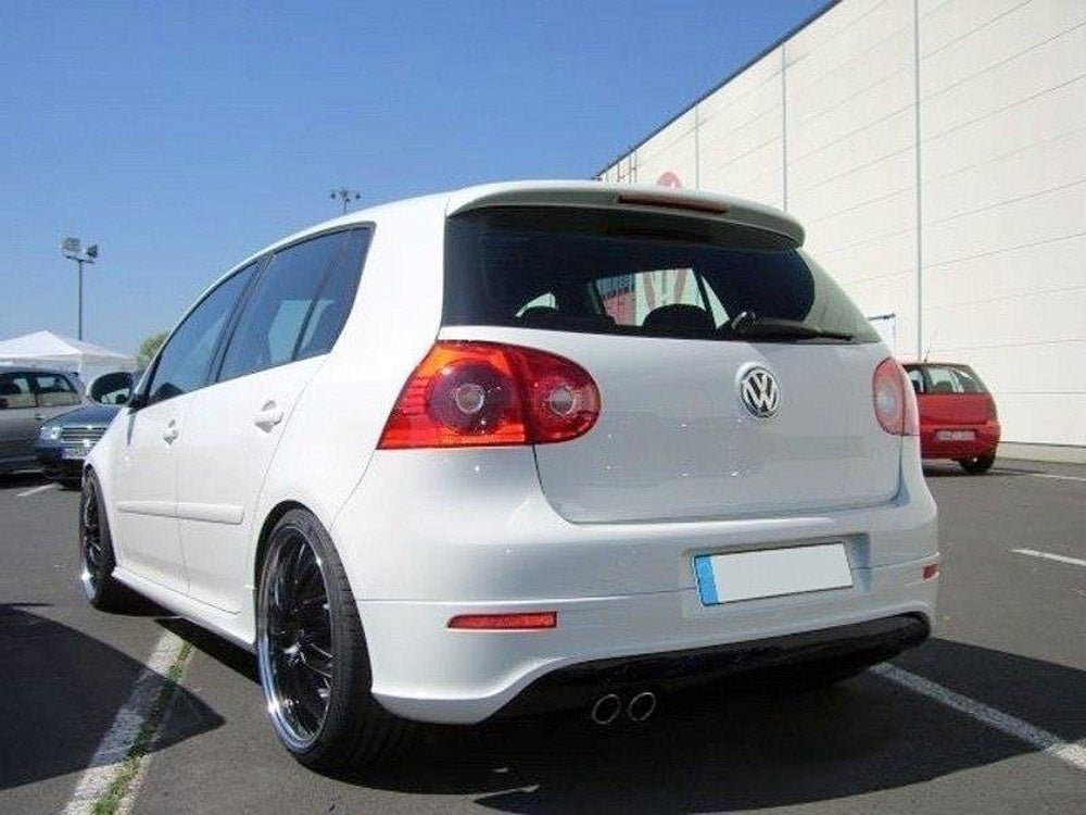 Maxton Design Rear Valance VW Golf MK5 R32 (With 1 Exhaust Hole, For GTI Exhaust) (2003-2008)