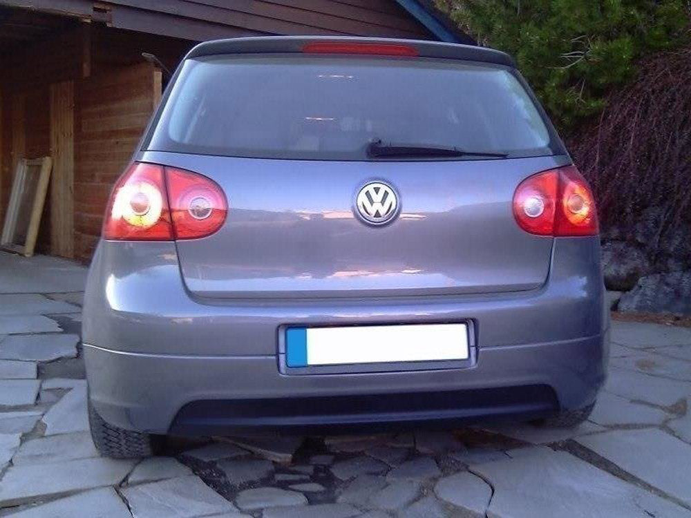 Maxton Design Rear Valance VW Golf V GTI Edition 30 (Without Exhaust Hole, For Standard Exhaust) (2003-2008)