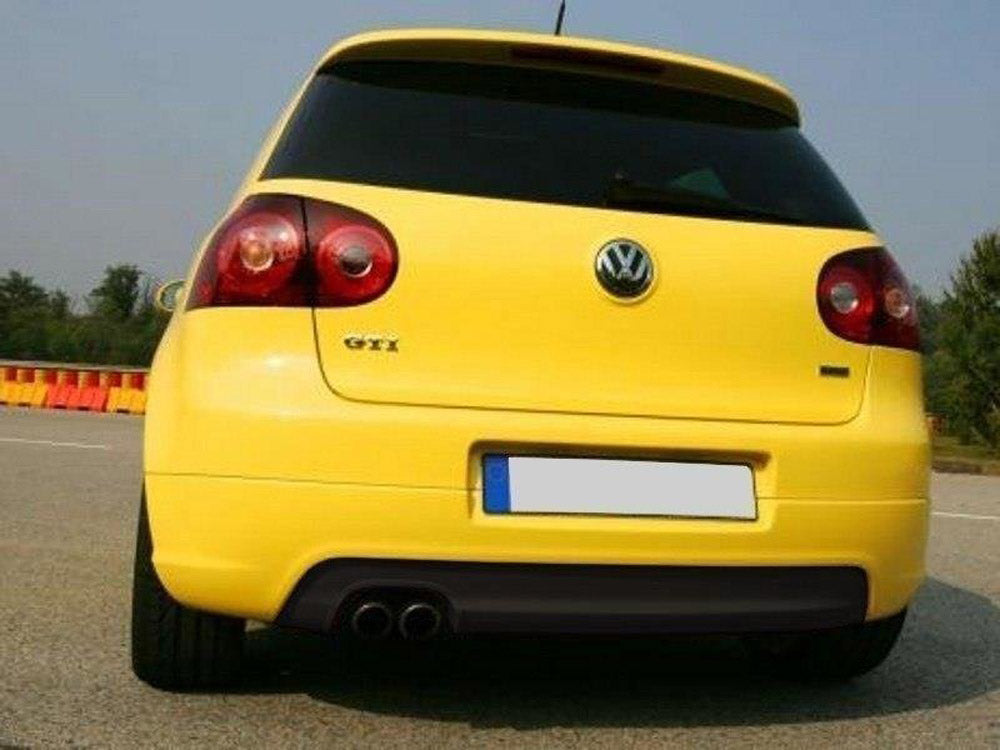 Maxton Design Rear Valance VW Golf V GTI Edition 30 (With 1 Exhaust Hole, For GTI Exhaust) (2003-2008)