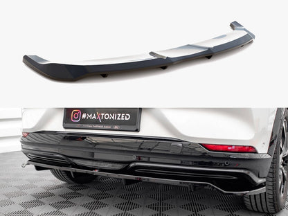Maxton Design Central Rear Splitter (Vertical Bars) Ford Mustang Mach-e Mk1