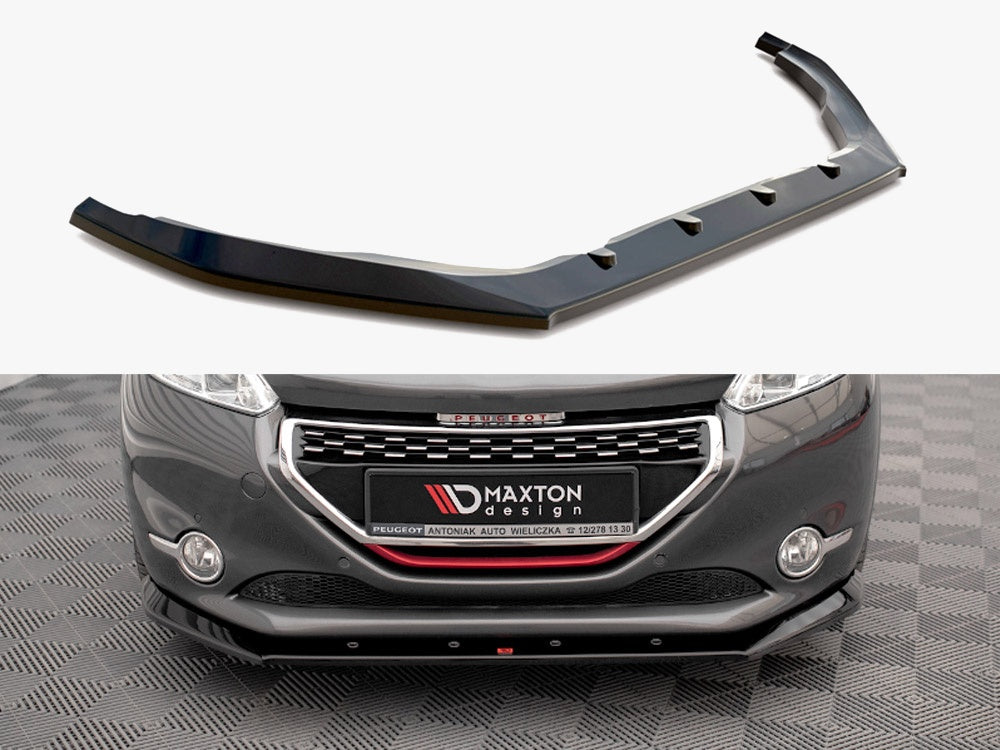 Maxton Design Front Splitter V.1 Peugeot 208 GTI MK1