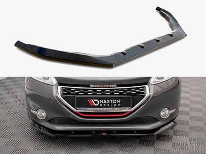 Maxton Design Front Splitter V.1 Peugeot 208 GTI MK1