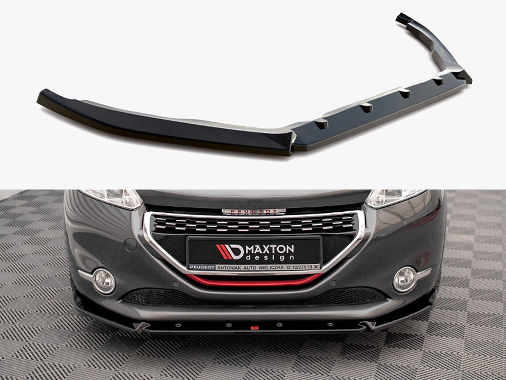 Maxton Design Front Splitter V.2 Peugeot 208 GTI MK1