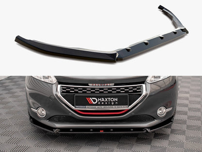 Maxton Design Front Splitter V.2 Peugeot 208 GTI MK1