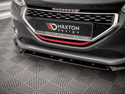 Maxton Design Front Splitter V.2 Peugeot 208 GTI MK1