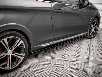 Maxton Design Side Skirts Diffusers Peugeot 208 GTI MK1