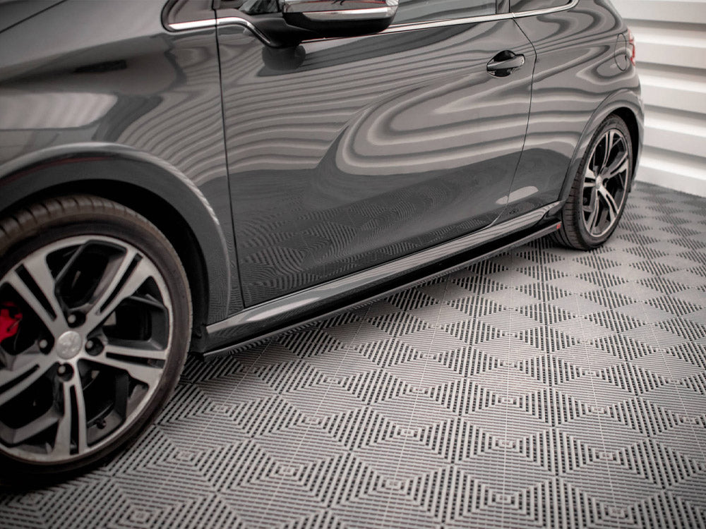 Maxton Design Side Skirts Diffusers Peugeot 208 GTI MK1