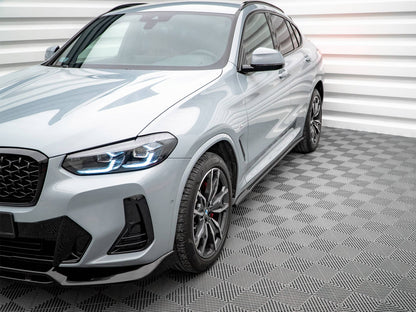 Maxton Design Side Skirts Diffusers BMW X4 M-Pack G02 Facelift