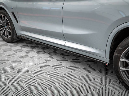 Maxton Design Side Skirts Diffusers BMW X4 M-Pack G02 Facelift