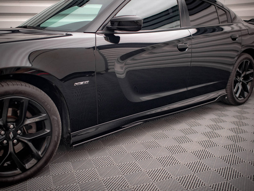 Maxton Design Side Skirts Diffusers Dodge Charger SRT Mk7 Facelift
