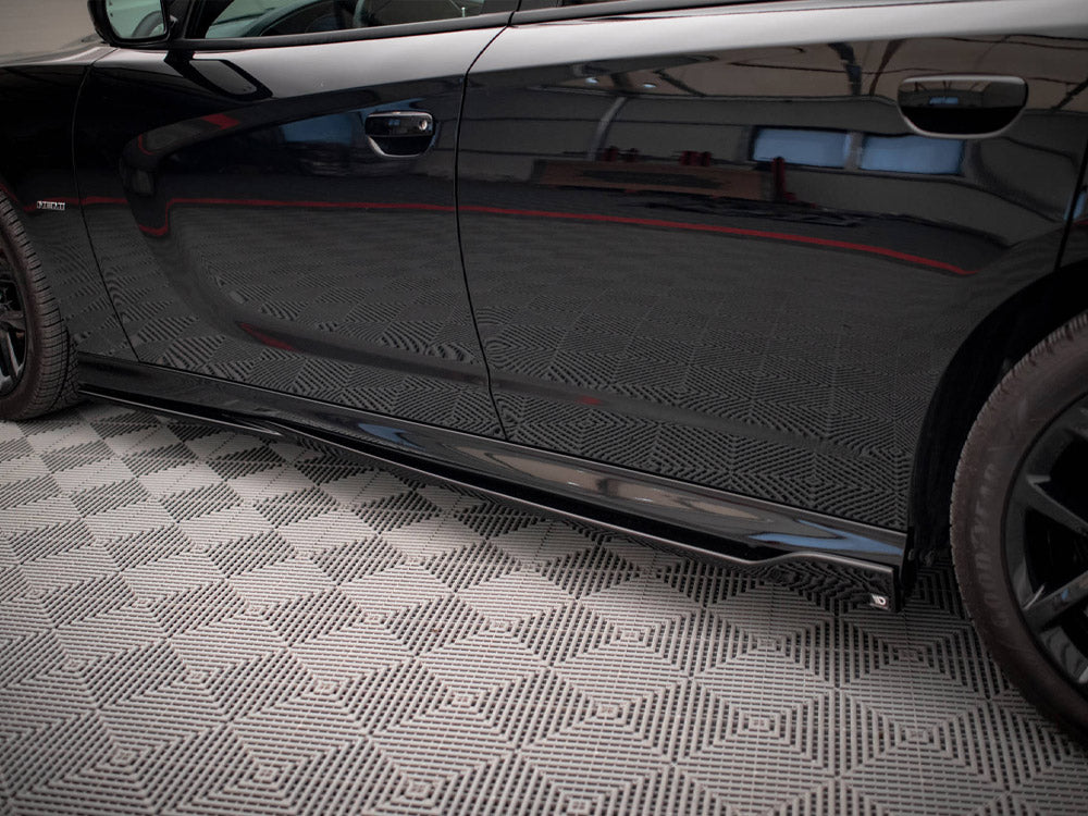 Maxton Design Side Skirts Diffusers Dodge Charger SRT Mk7 Facelift