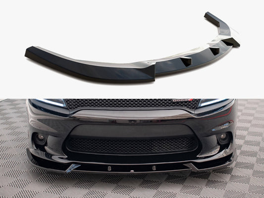 Maxton Design Front Splitter V.2 Dodge Charger SRT Mk7 Facelift