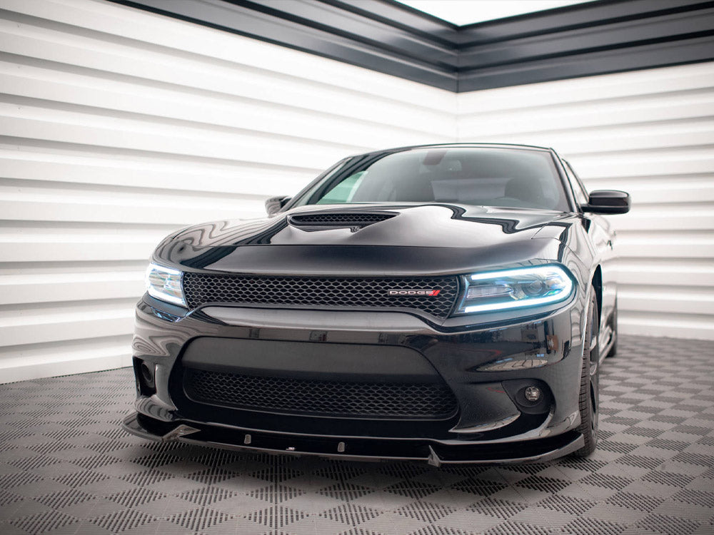 Maxton Design Front Splitter V.2 Dodge Charger SRT Mk7 Facelift