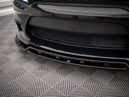 Maxton Design Front Splitter V.1 Dodge Charger SRT Mk7 Facelift