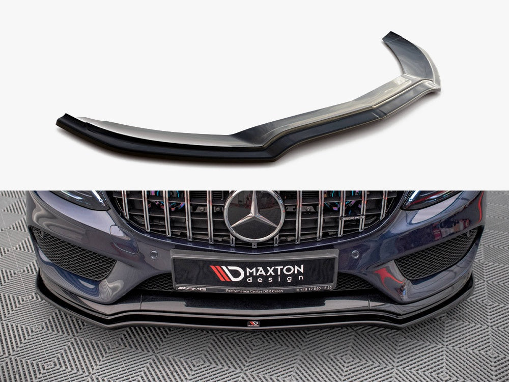 Maxton Design Front Splitter V.1 Mercedes-AMG C 43 / AMG-Line W205