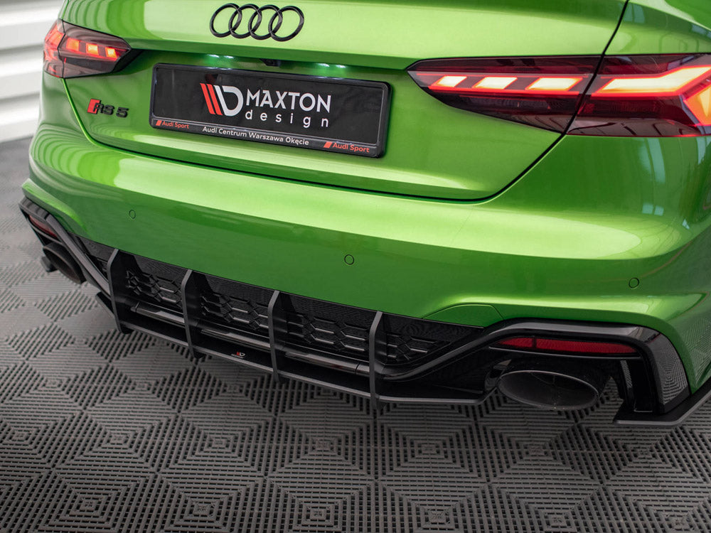 Maxton Design Street PRO Rear Diffuser Audi RS5 F5 Facelift