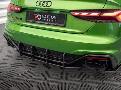 Maxton Design Street PRO Rear Diffuser Audi RS5 F5 Facelift