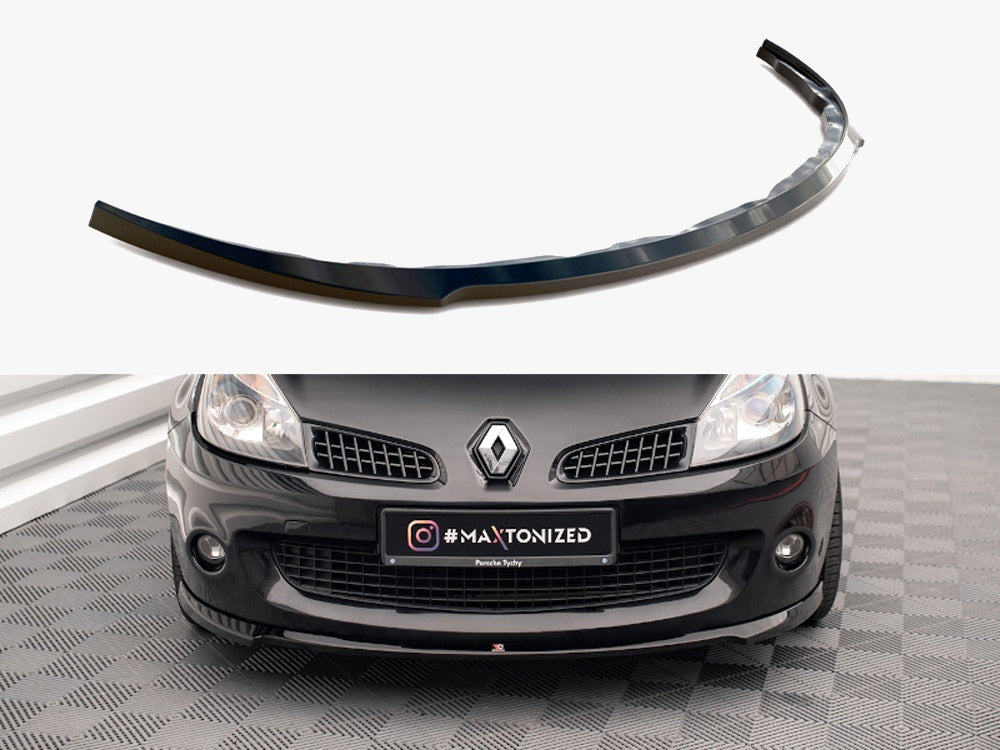 Maxton Design Front Splitter Renault CLIO Mk3 RS (2006-2009)