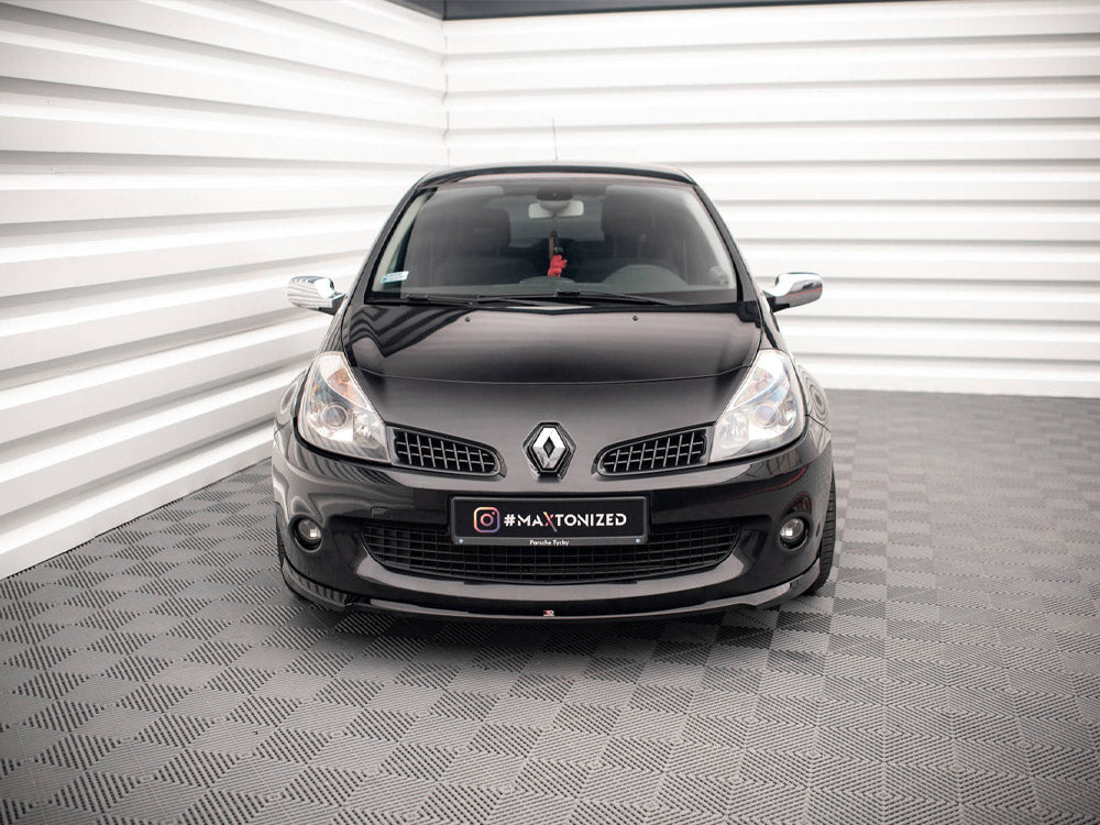 Maxton Design Front Splitter Renault CLIO Mk3 RS (2006-2009)