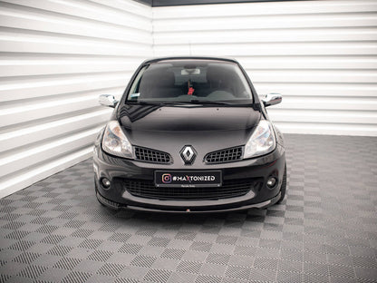 Maxton Design Front Splitter Renault CLIO Mk3 RS (2006-2009)