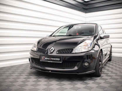 Maxton Design Front Splitter Renault CLIO Mk3 RS (2006-2009)