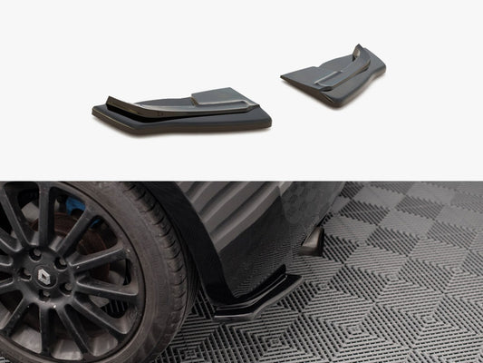Maxton Design Rear Side Splitters Renault CLIO MK3 RS (2006-2009) - Carbon Look